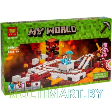 Конструктор Bela 10620 My World (399 деталей) 